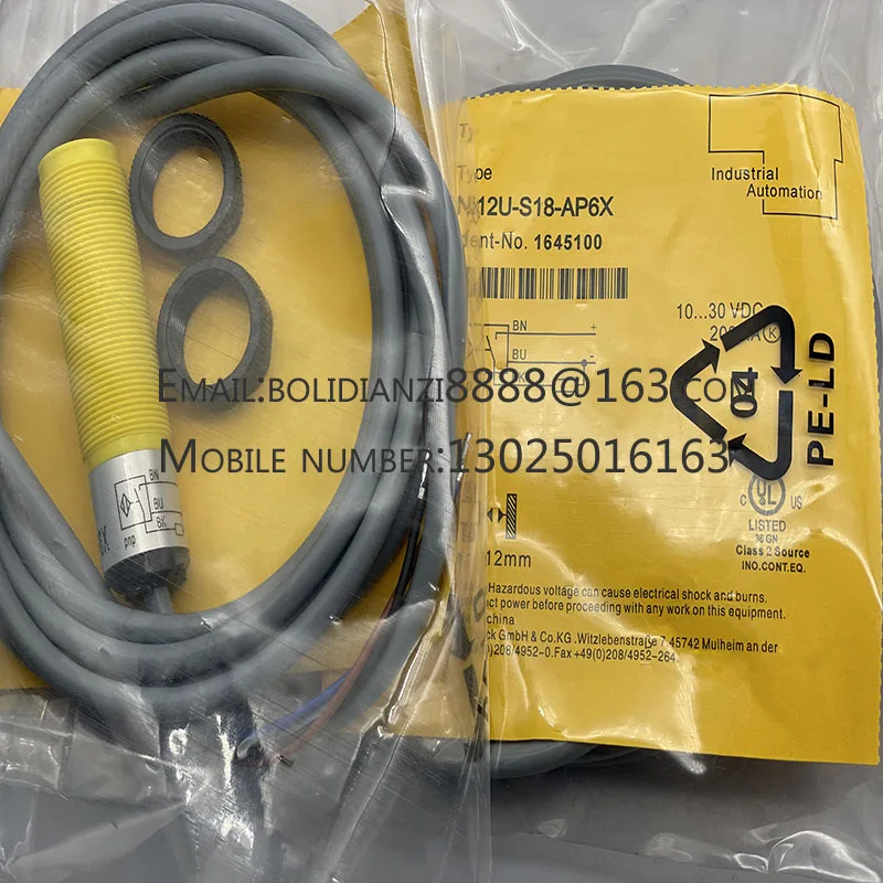 Nieuwe naderingsschakelaarsensorNI12U-S18-AP6X NI12U-S18-AN6X