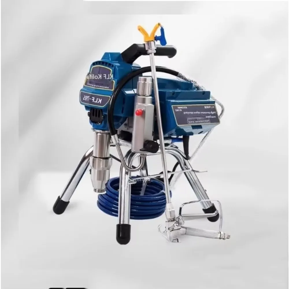 5000W Latex Paint Brushless Machine 220V/50HZ Automatic Airless Electric Spray Gun
