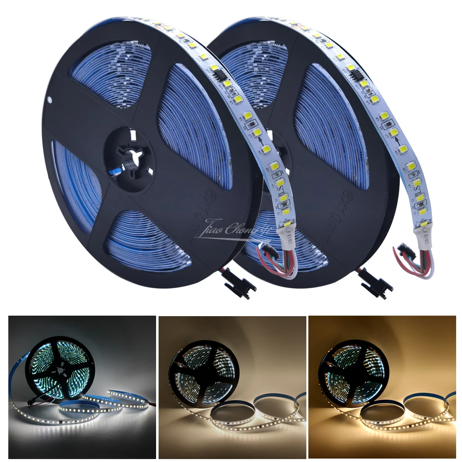 DC24V WS2811 Chasing Light Running Water LED Strip 120Leds/m Backflow Marquee white warm white light Home Decor