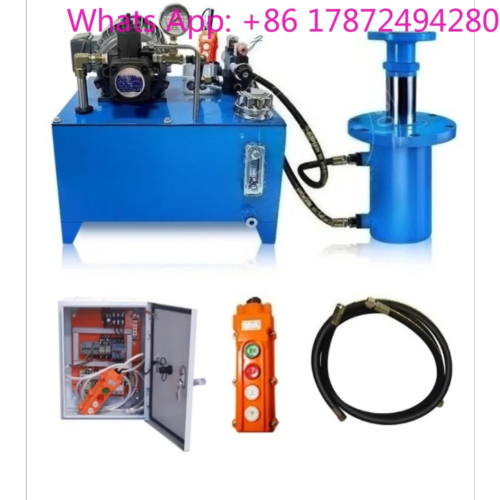 

Small Hydraulic Press Pump Station 1.5KW 220V/380V Electric Manual Customizable 5T - Hydraulic System Assembly