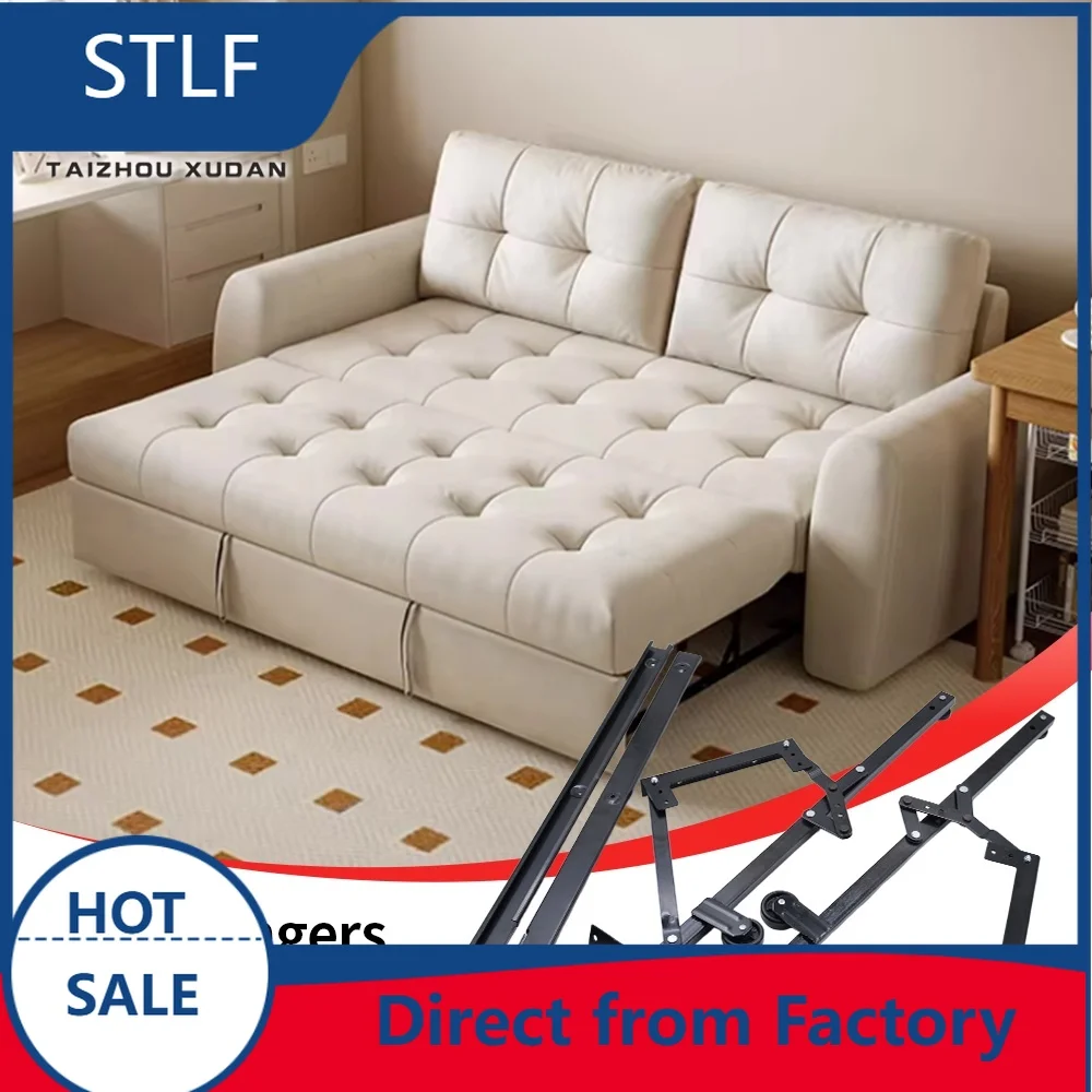 stlf  Stainless Steel Sofa Bed Hinge Mechanism Parts Modern Design Furniture Hardware