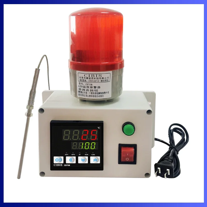 High Low Water Temperature Alarm Machine Room Oven Over Temperature Alarm