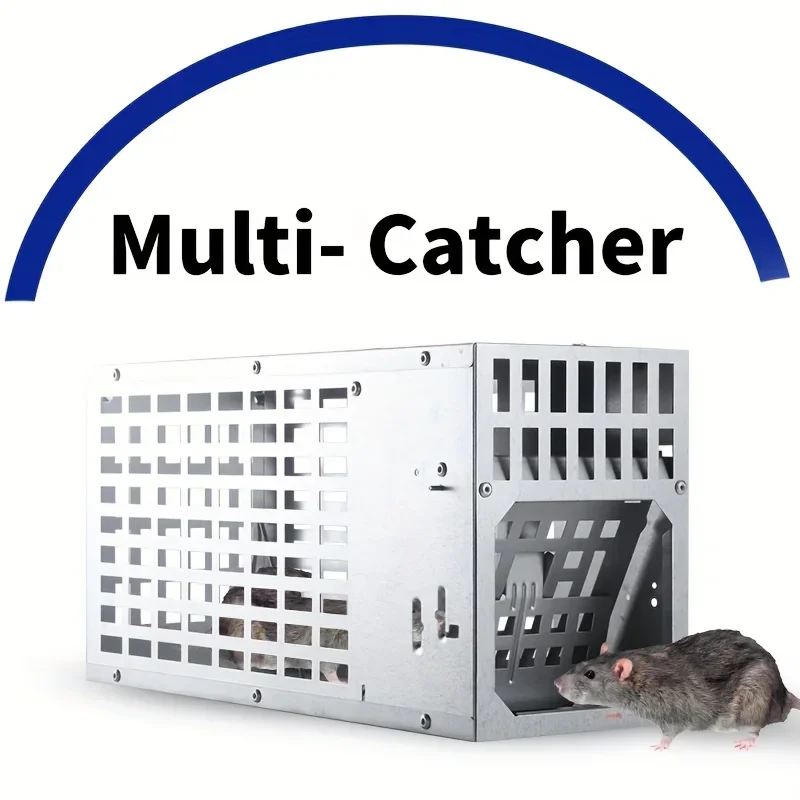 Multifunctional Mouse Trap, Mouse Trap Cage, Pest Control for All Mice, Field, Farm, Home Mouse Trapping