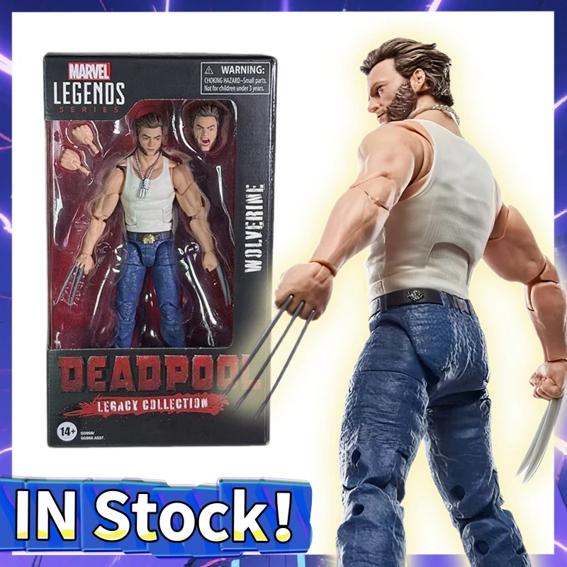 

Wolverine Deadpool X-Men Legend Logan Articulated PVC Figure Collectible Model Toys Boys Gifts