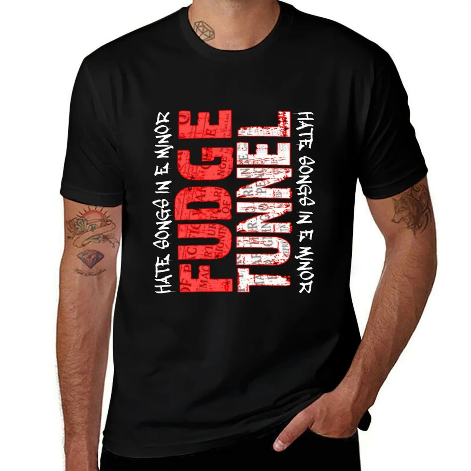 Fudge Tunnel - Hate Songs In E Minor. T-Shirt t shirt man cotton men t shirt cotton 100% man t shirt cotton high quality T-shirt