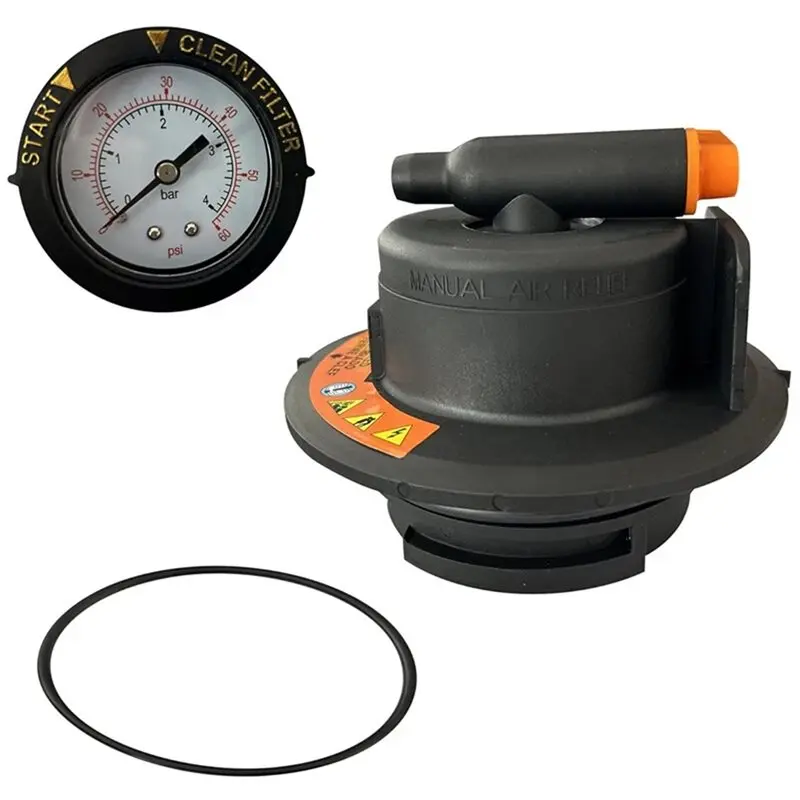【SPECIAL】For Pro-Grid De For-Swim Clear Cartridge Filter Compatible 2420MAR2 Manual Air Relief Assembly,DEX2420MAR2 Air Relief V