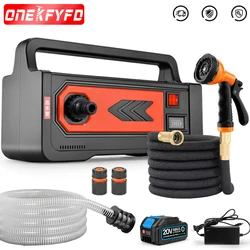 30M Mini Wireless Cordless Water Pump Durable Agricultural Irrigation Car Wash Spraying Home Vegetable Garden Battery Supplies