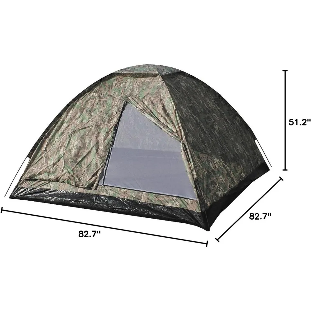 خيمة واسعة بقبة مربعة 210 سم بارتفاع 130 سم