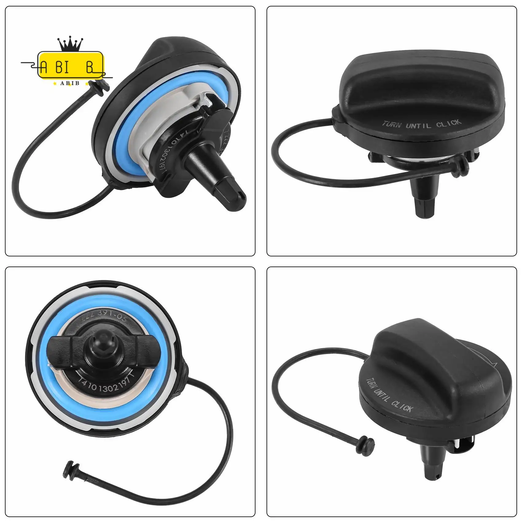 

ABIB -16117222391 Car Fuel Tank Cover Gas Cap For-BMW X1 X2 X3 X4 X5 X6 E39 E46 E60 E63 E65 E66 E70 E71 E90 F01 Mini Cooper