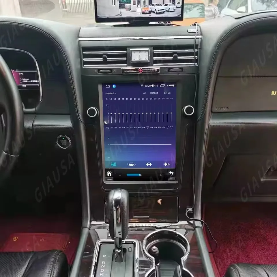 مشغل وسائط متعددة للسيارات لينكولن نافيجيتور 2014 2015 2016 2017 Carplay Car GPS Navi Android Radio Coche Bluetooth #4