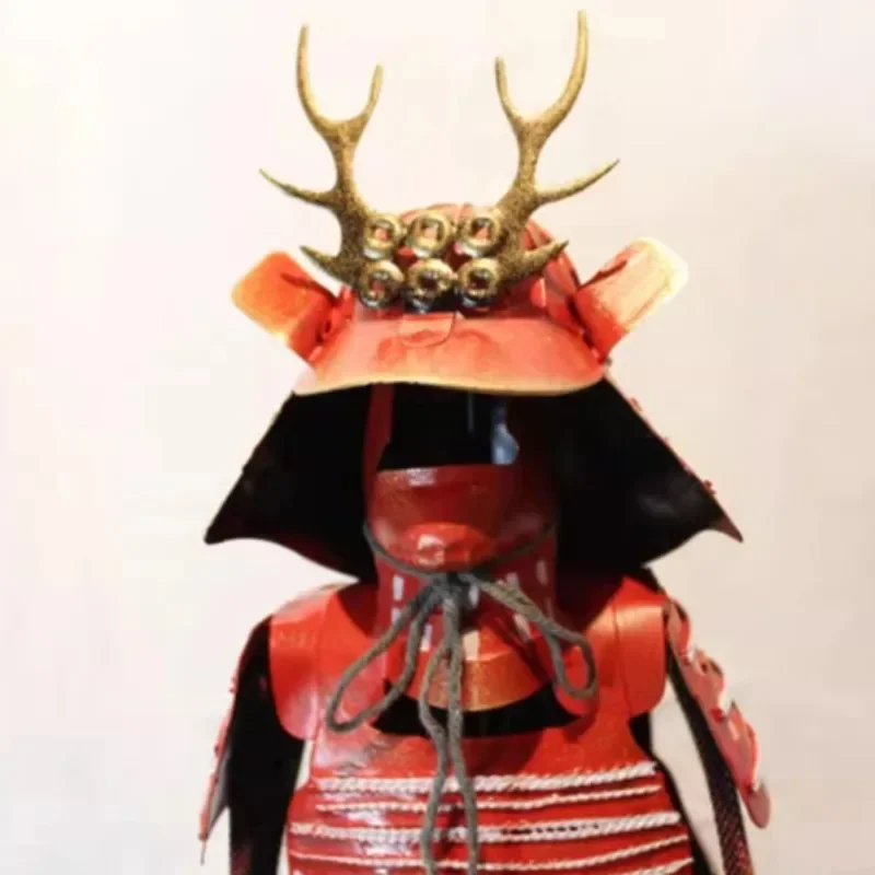 Vintage Japanese Samurai Armor Model Classic Desktop Ornament Luxury Living Room Sofa Beside Desktop Decor Home Decorations