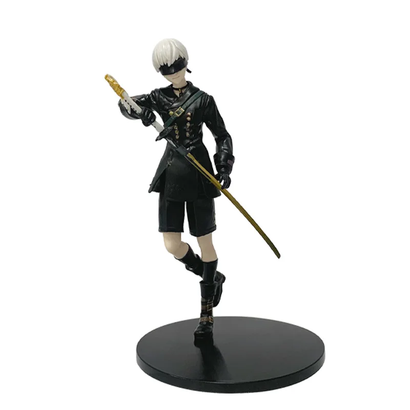 2025 ใหม่ที่ขายดีที่สุด NIER: automata Yorha A2 ประเภท 2B 9S PVC Anime Action Figure Collection ตกแต่งอะนิเมะการ์ตูนรุ่น