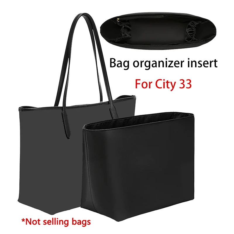 

Bag Organizer Insert For City 33 Soft Nylon Durable Fashion Gift Bag Support Storage Inner Modification Bag Accessorie