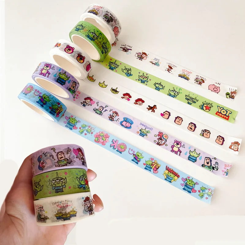 

История Диснея Вуди игрушка Kawaii лента Базз Лайтер инопланетяны милые 5-метровые справочники серии DIY материал детский день подарки на день рождения