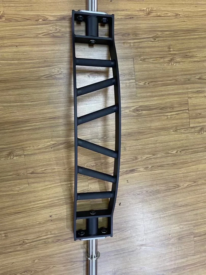 2.2 متر للجنسين الاستخدام التجاري معدات اللياقة البدنية صالة الألعاب الرياضية رفع الأثقال شريط الحديد السويسري متعدد القوس