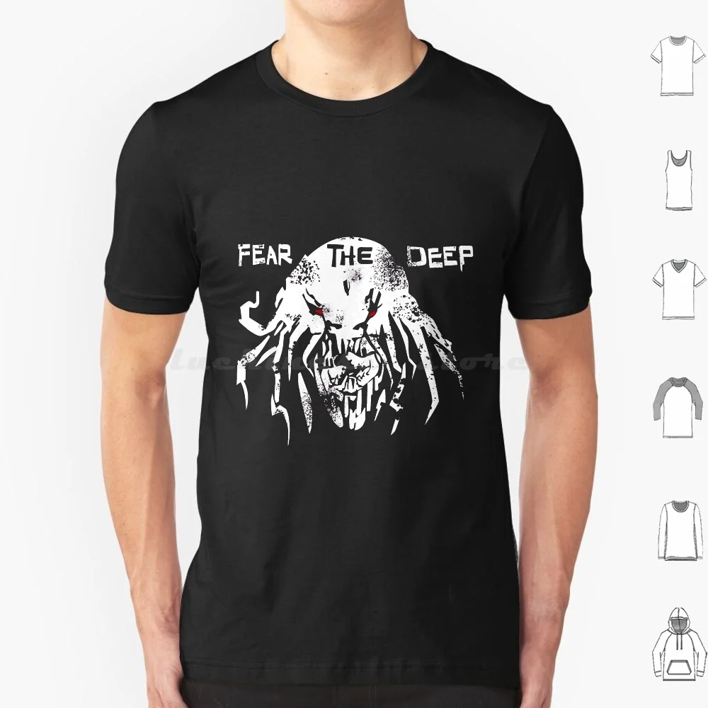 Fear The Deep T Shirt Big Size 100% Cotton 4 Leviathan Locust War