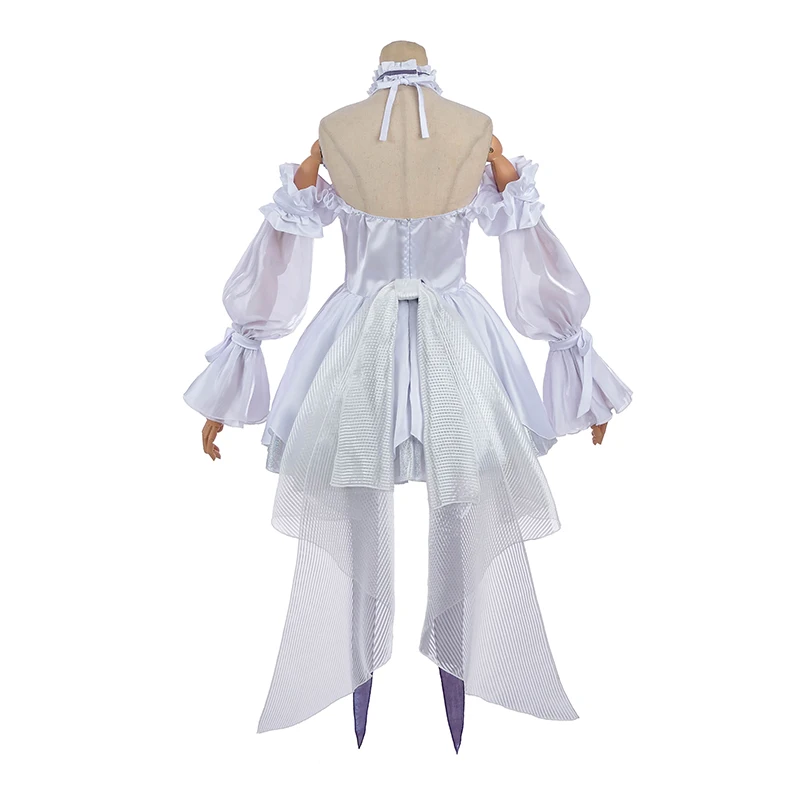 ROLECOS Dorothy Cosplay Costume Game NIKKE Goddess of Victory Dorothy White Flower Wedding Dress Women Halloween Carnival Suit