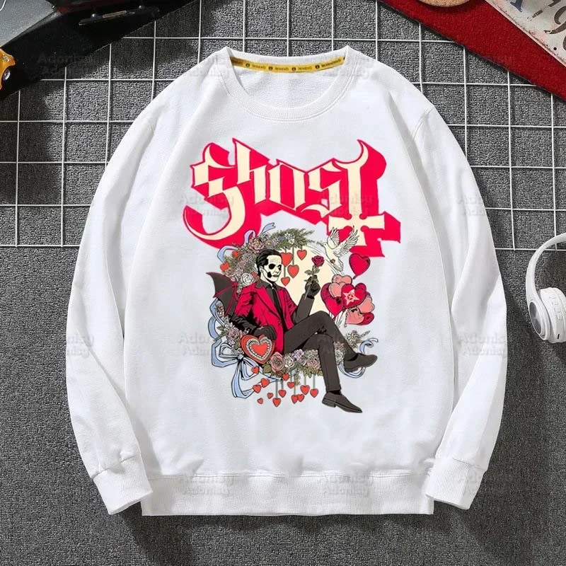 

Ghost Band Printing Street Style Casual Short Sleeve Men Ghost B.C T Shirt O-neck Tshirt Male T-shirt