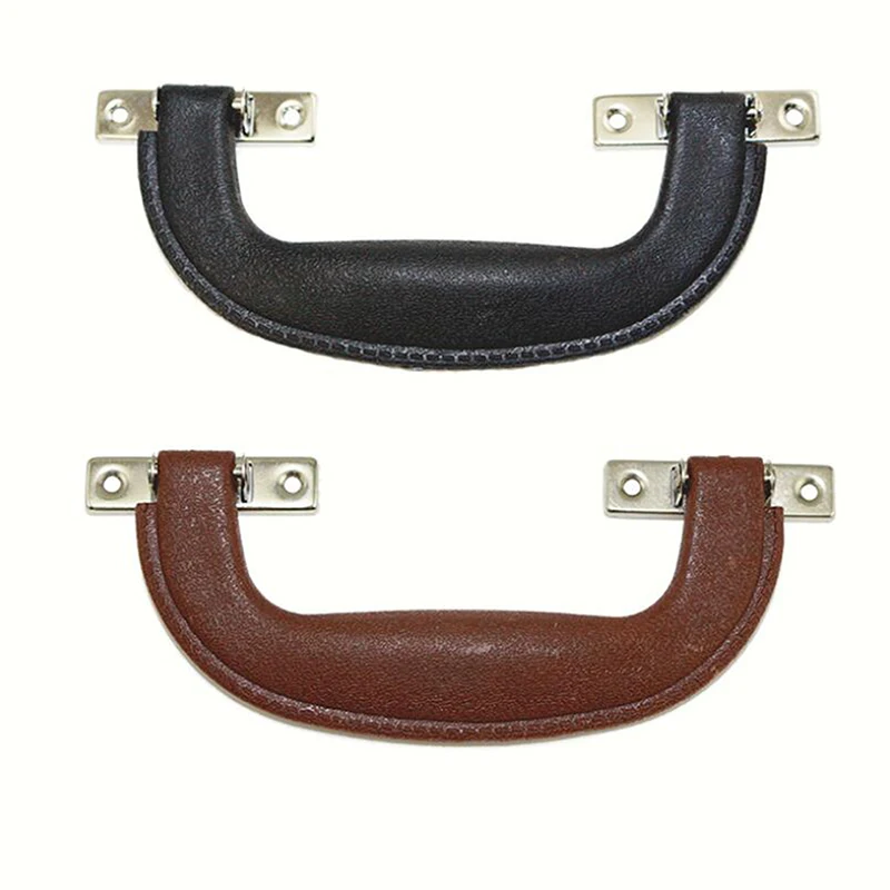 Handbag Strap PU Furniture Handle DIY Bag Pull Handle Suitcase Handle Luggage/Gift Box Decoration Accessories Replacement Handle