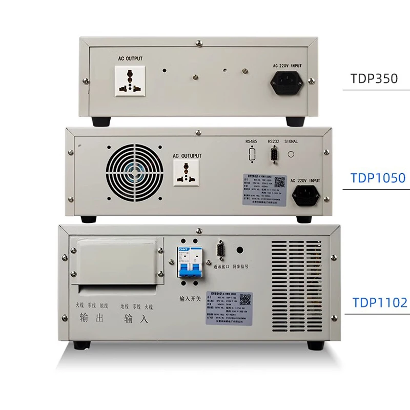 Stable voltage single-phase three-phase AC power supply, programmable high-power variable frequency power supply 220V