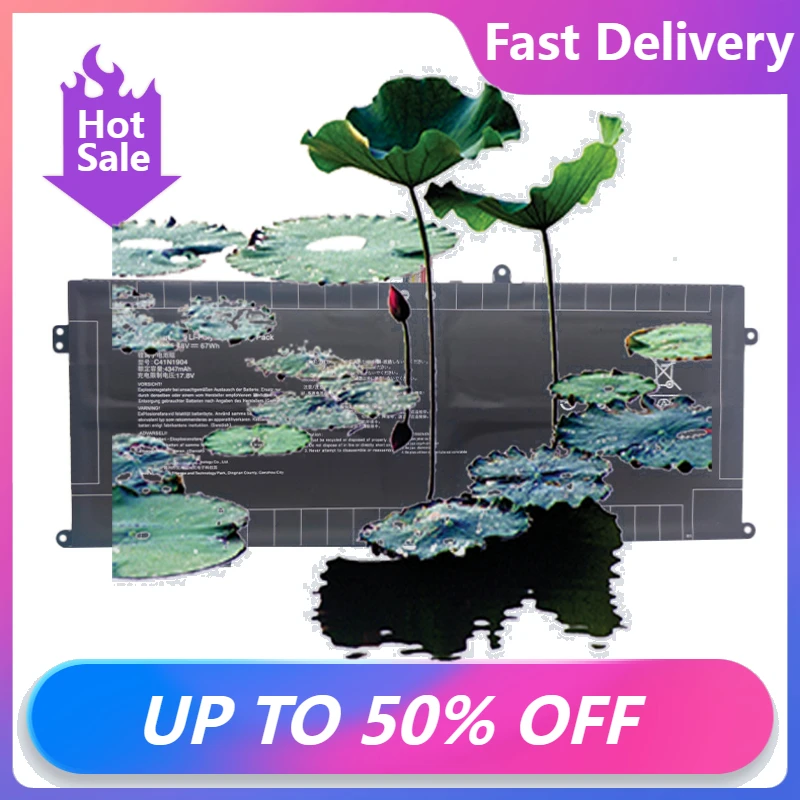 

【Fast Delivery】C41N1904 Laptop Battery For ASUS ZenBook 14 C41N1904 U4700I UXF3000E U4700E U4700J U3700J Notebook Battery