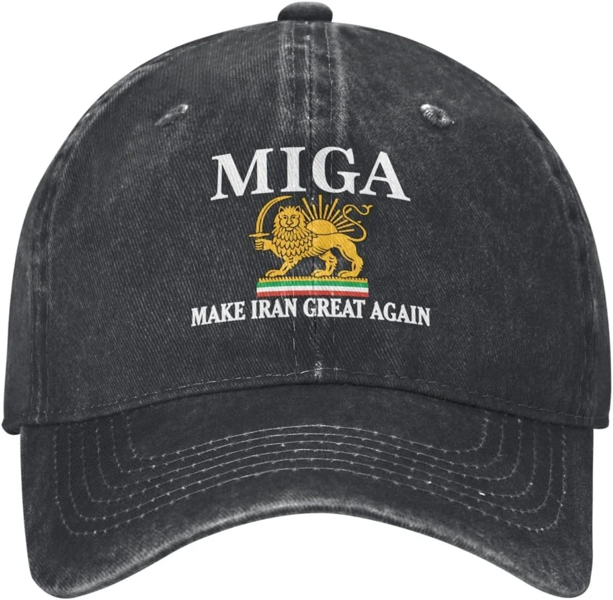 Maak Iran weer geweldig Baseball Cap Heren Dames Print Trucker Hat Zomer Y2k Retro Running Hippie Zonneklep Baseball Caps