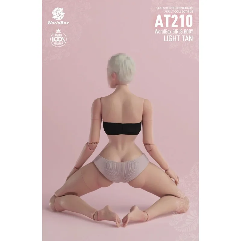 Worldbox AT210 1/6 Schaal Schoonheid Wesp Taille Volledige Bil Gezamenlijke Lichaam 27 cm Super Flexibele Action Figure Gelede Pop Lichaam