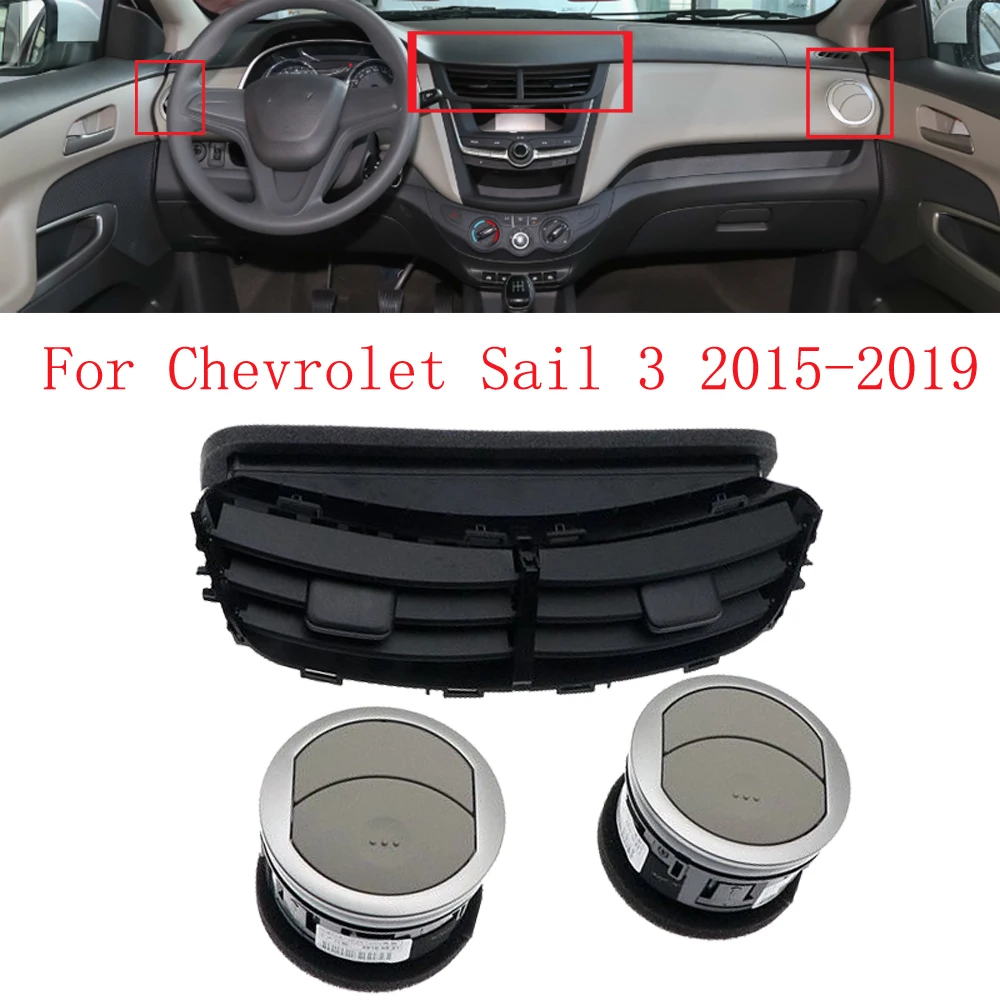 

HUIYAN For Chevrolet Sail 3 2015-2019 SAIL air conditioning outlet Air Condition Outlets Air Vent Dashboard Panel