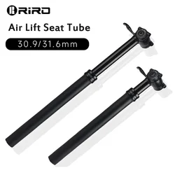 RIRO Bicycle Air Lift Seat Tube 31.6mm MTB Suspension Seatpost Adjustment Mountain Bike Telescopic Shock Absorber Seat Post 30.9