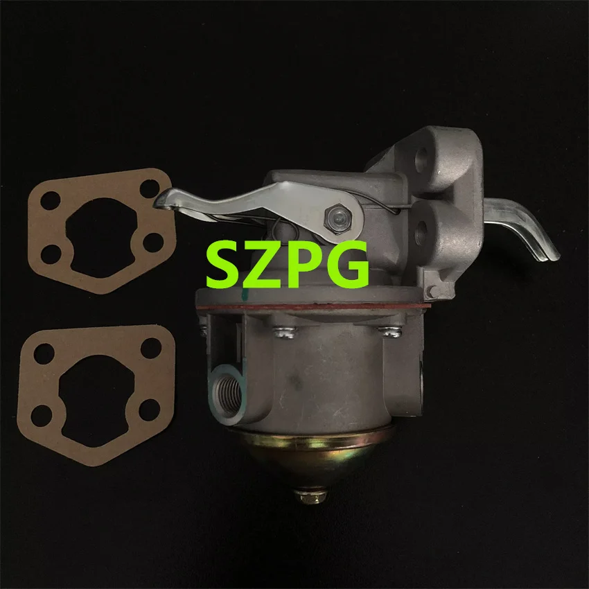 Diesel Engine Fuel Lift Pump AR182-3JL Compatible 25061593 for PERKINS MF-399 FP310 Tractors 2641720/25066397 BCD1942/1