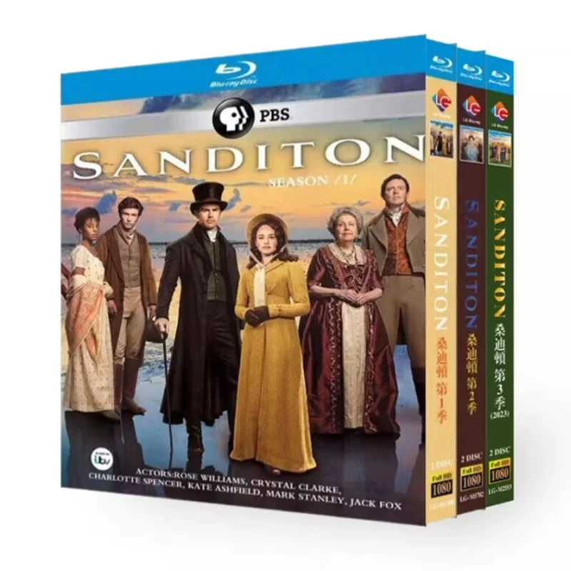 

Сэндитон, сезоны 1-3, Blu-ray диск