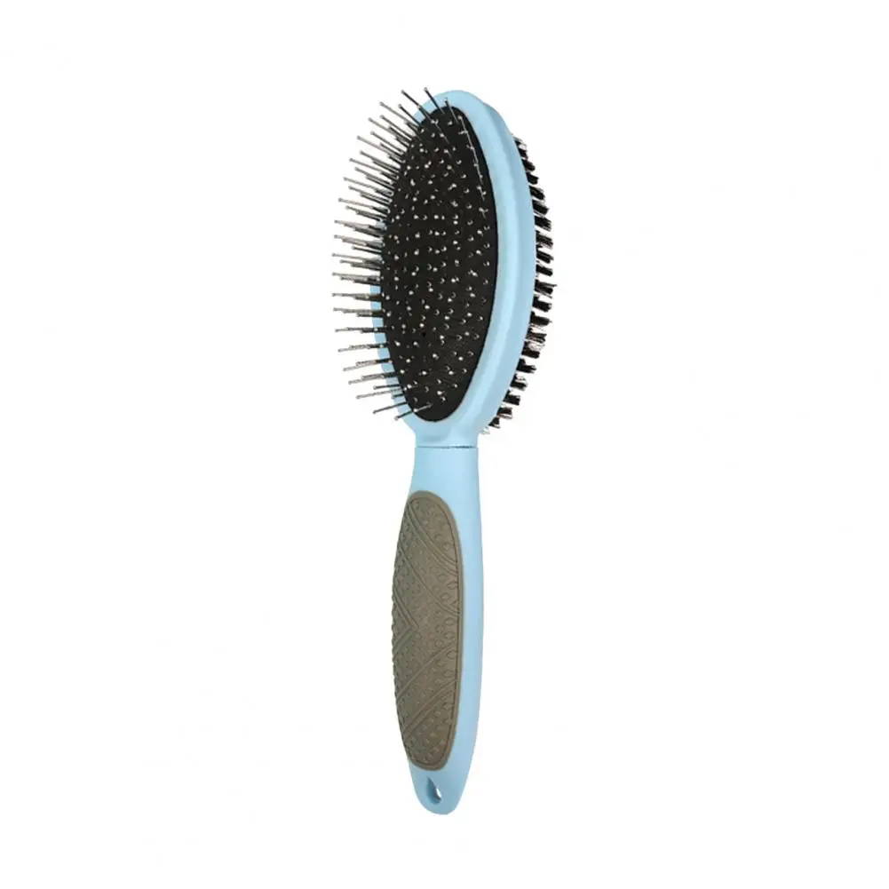 

Adjustable Handle Pet Brush Double Dog Brush for Shedding Grooming with Ergonomic Handle Premium Pet Supplies for Short/long