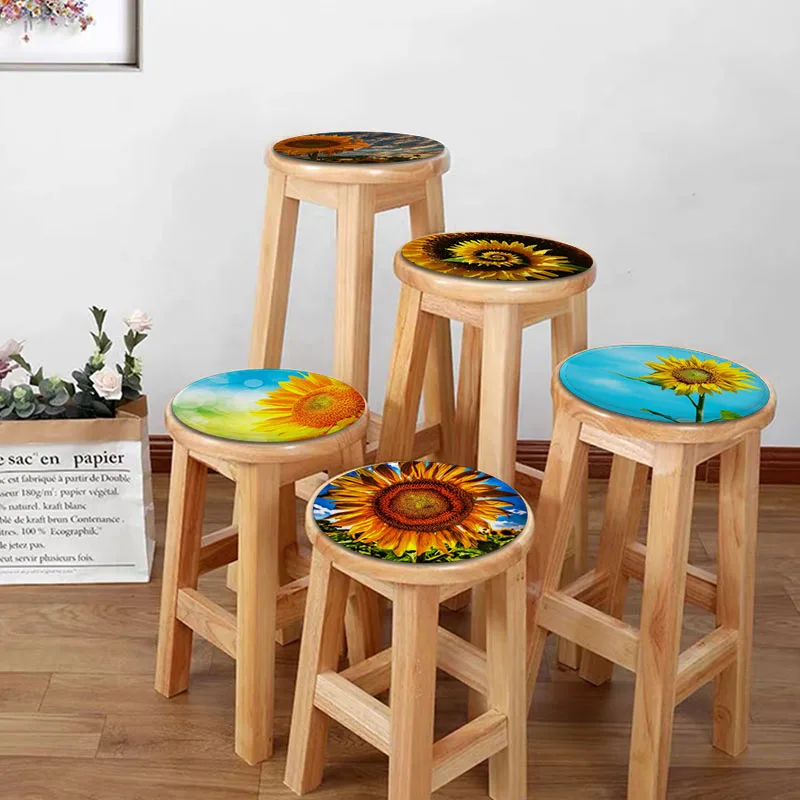 

Sunflowers Cushion Mat Square Stool Pad Patio Home Kitchen Office Chair Seat Cushion Pads Sofa Seat 40x40cm Sofa Decor Tatami