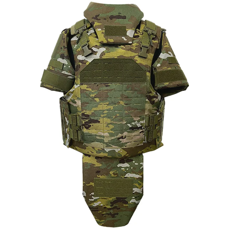 Fully Protected Heavy Tactical Body Armor 6b45 Functional Quick Removal Green Debris Body Armor Skin