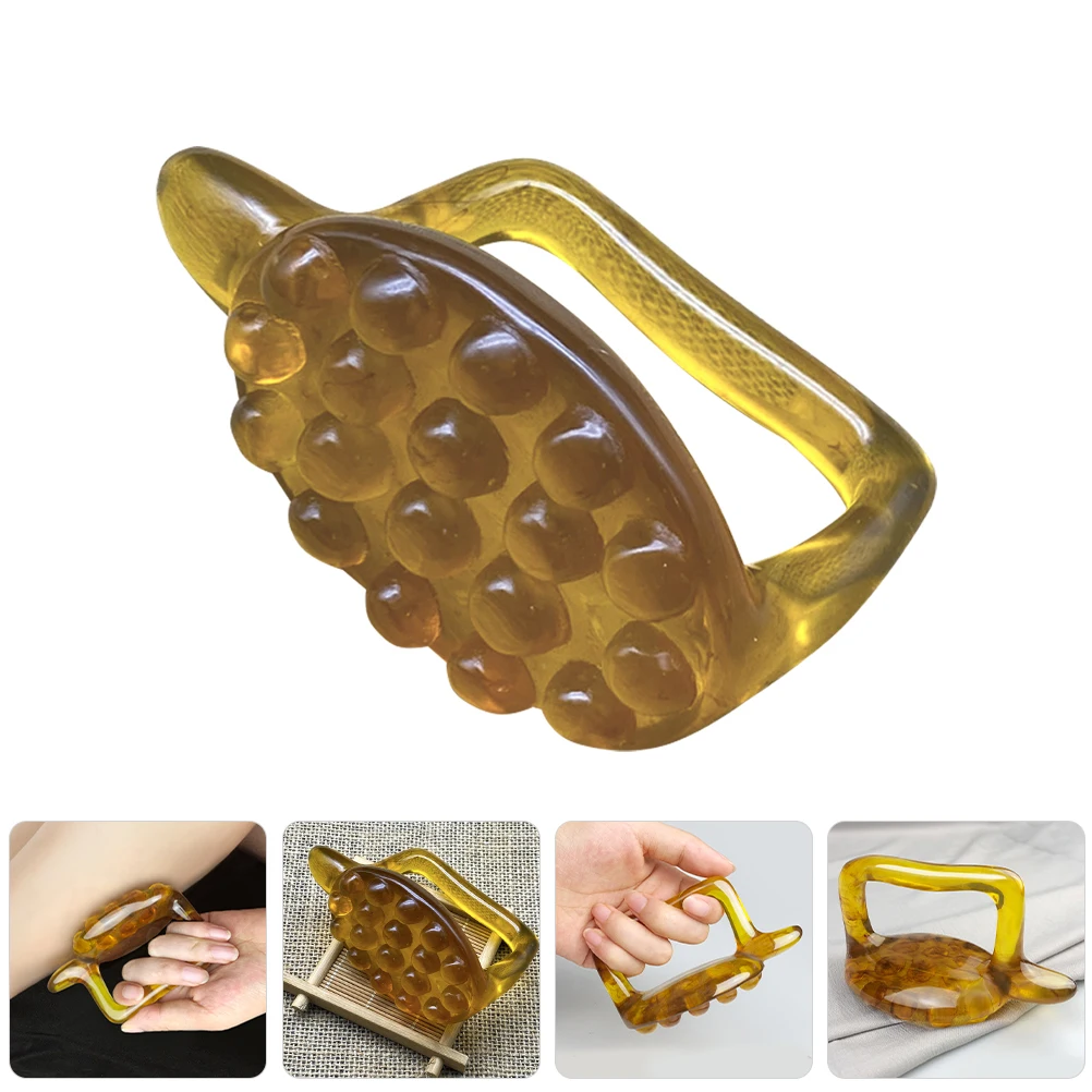 

Portable Resin Gua Sha Massage Scraping Board Face Body Neck Shoulder Scraper Tool Smooth Edges Durable Massager