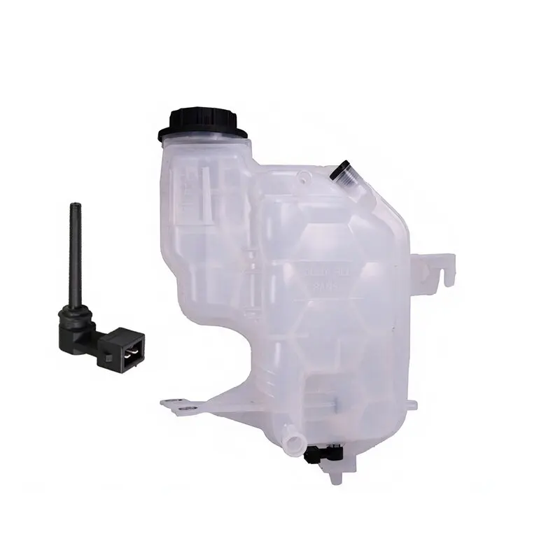 Coolant Expansion Header Tank Bottle + Cap & Sensor For Land Rover Discovery 3 & 4