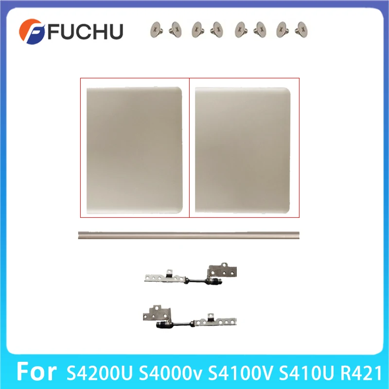 

For S4100V S4200U S4000V S410U R421U LCD Back Cover/Front Bezel/Hinges/Hinge Cover