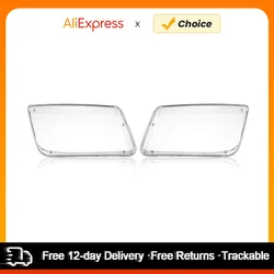 One Pair Transparent Plastic Headlight Headlamp Cover Replacement for VW MK4 Jetta Bora 1998-2004 Plastic Headlight Cover