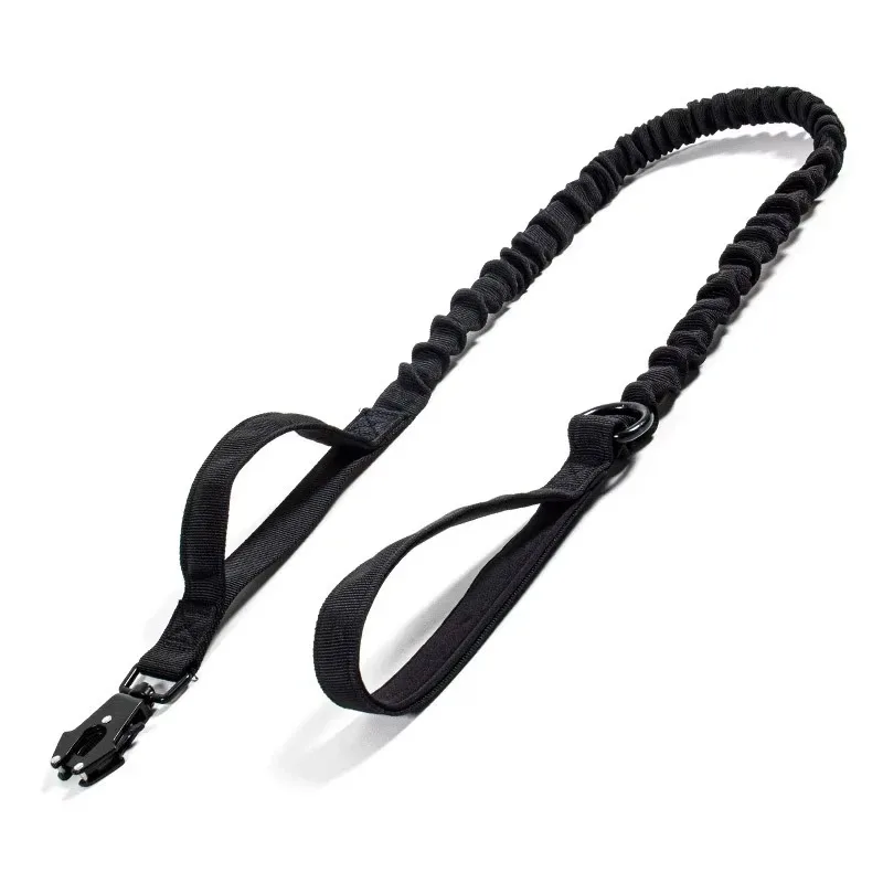 Reflective Shock Absorbing Pet Leashes with Car Seatbelt for Large Dogs Heavy Duty Tactical Bungee Dog Leash No Pull Dog Leash