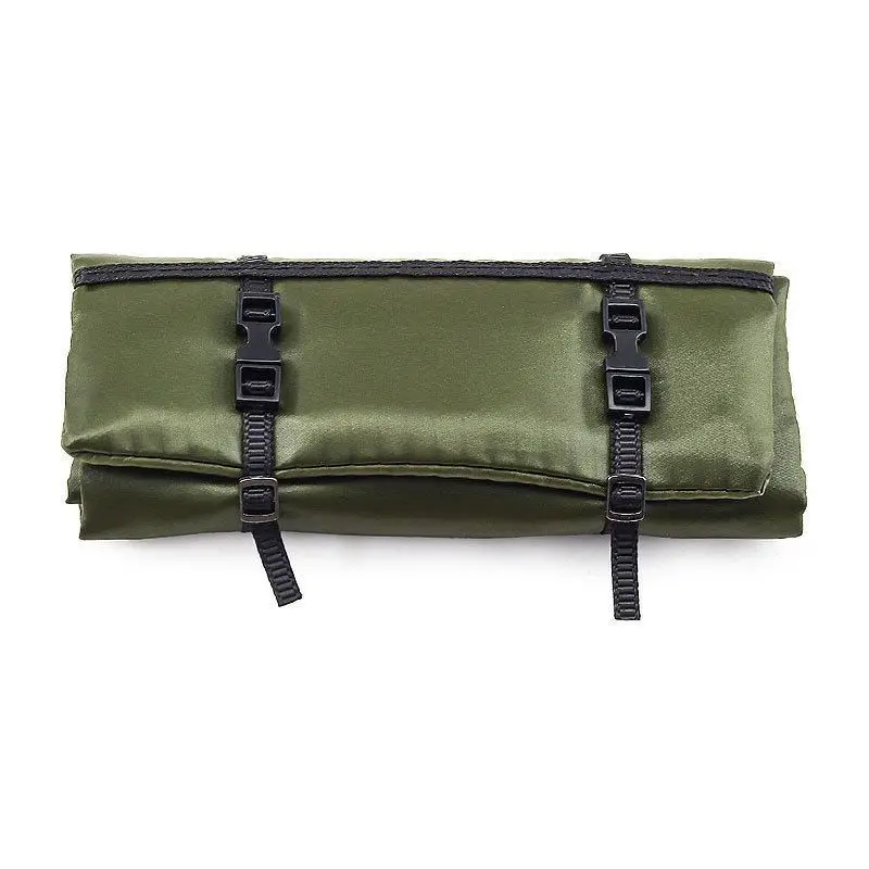 1/10 RCクローラーカーTRX4ディフェンダーブロンコAXIAL SCX10 RC4WD D90レイスジープTF2用シミュレートされた車の屋根寝袋/ダッフルバッグ