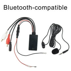 Universal Car RCA USB Adapter Wireless Blue Tooth Receiver Home Media AUX Blue Tooth 2RCA Connector Music AUX Adapte