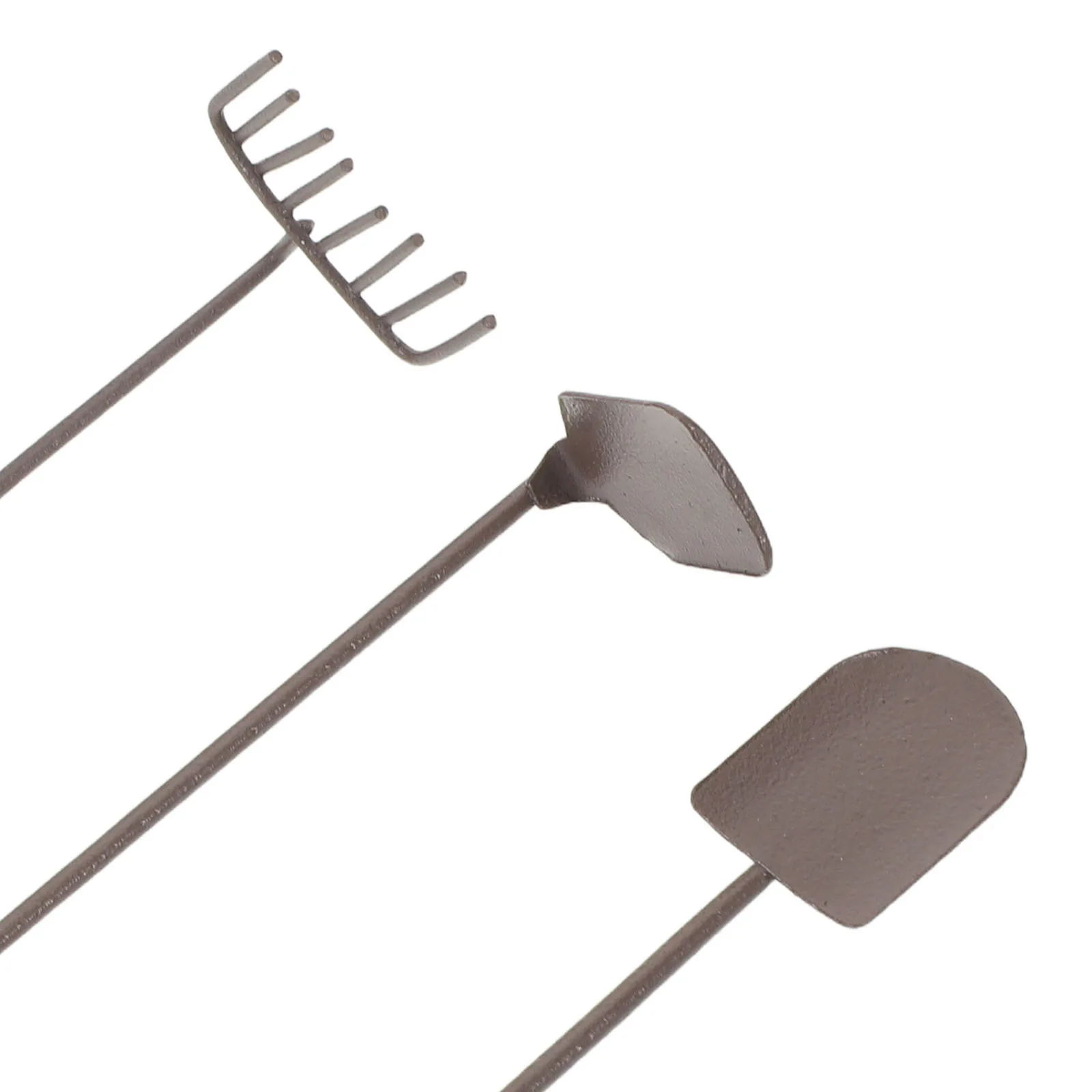 8Pcs Miniature Garden Decoration Micro Tools Set Mini Wheelbarrow Shovel Hoe Succulent Plant Kit for Bonsai Garden Accessories