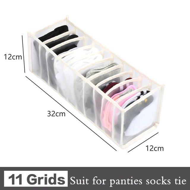 Unterwäsche Schublade Organizer Lagerung Box Faltbare Schrank Organisatoren Schublade Teiler Lagerung Boxen Für Unterhosen Socken Bh