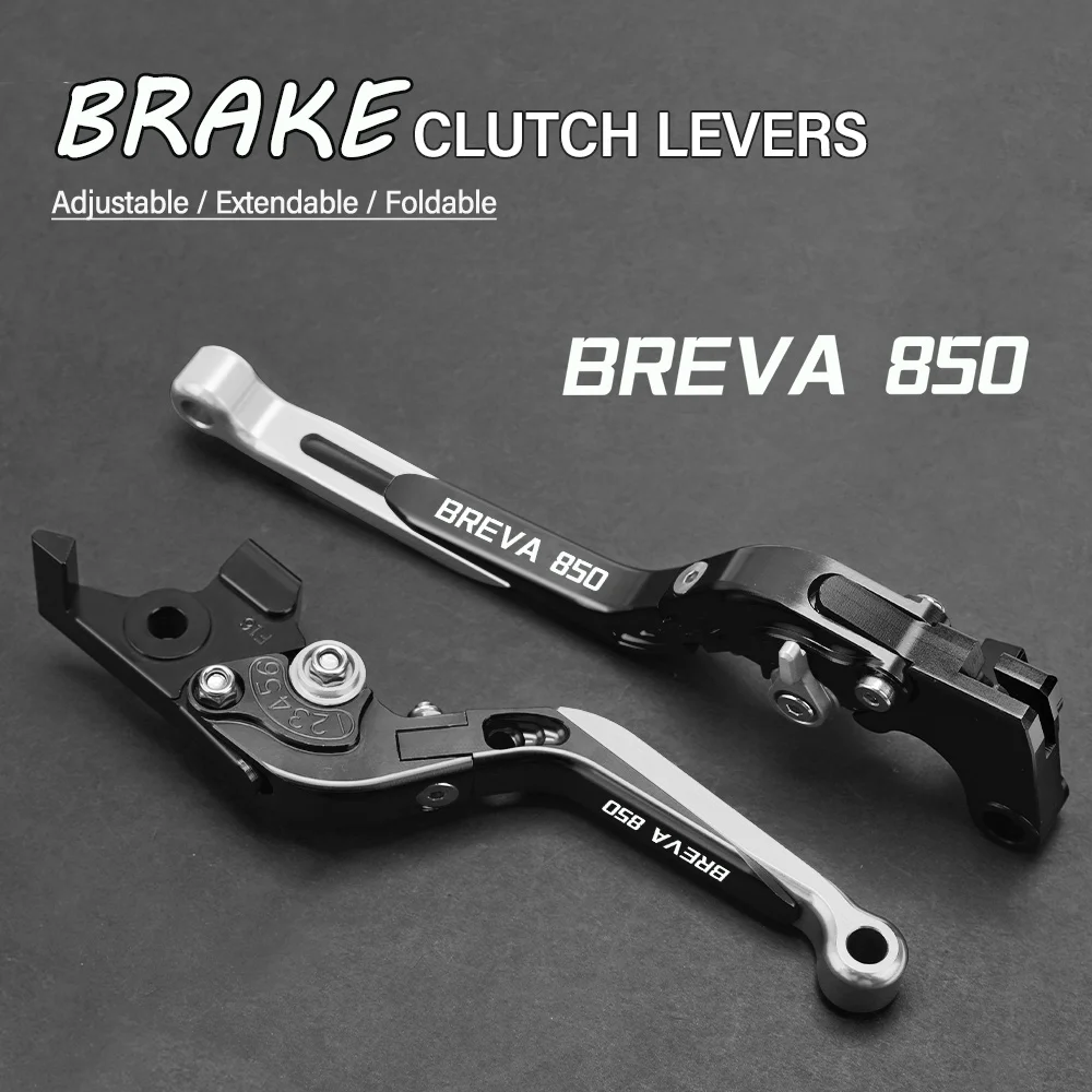 

FOR MOTO GUZZI BReva850 2006 2007 2008 Motorcycle Hand Brake Clutch Adjustable Levers Handle Folding Extendable Lever grips
