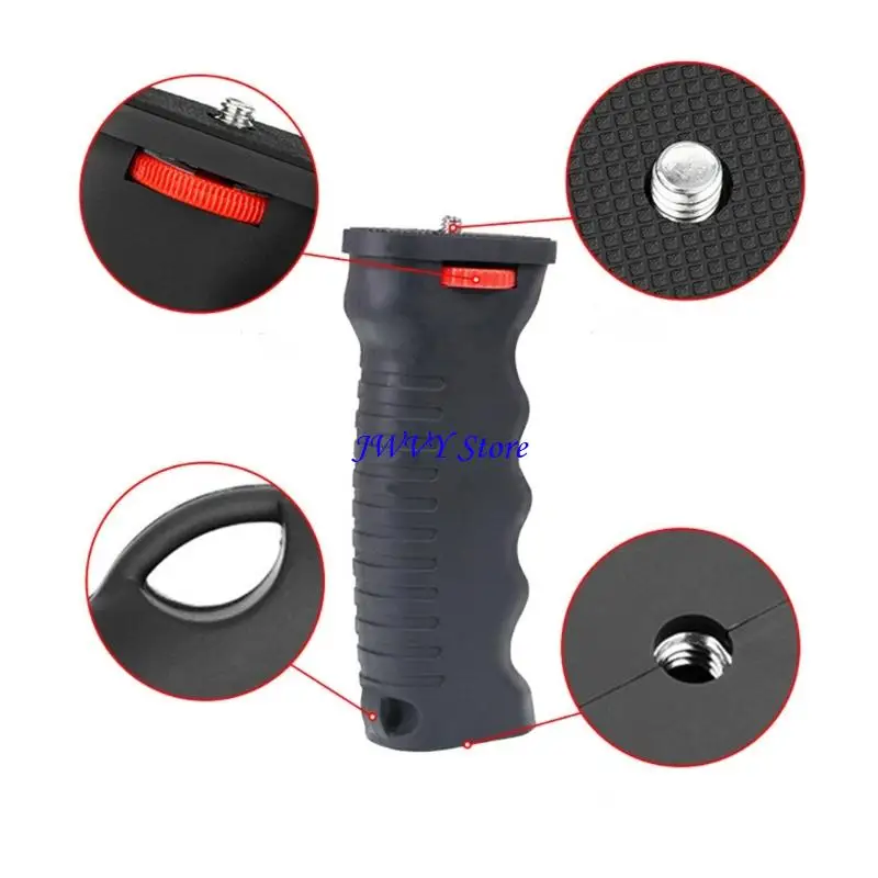 573A Handheld Grip Stabilizer For DSLR Mobile Light 1/4 Screw Mount Tripod Compatible AntiVibration Support System