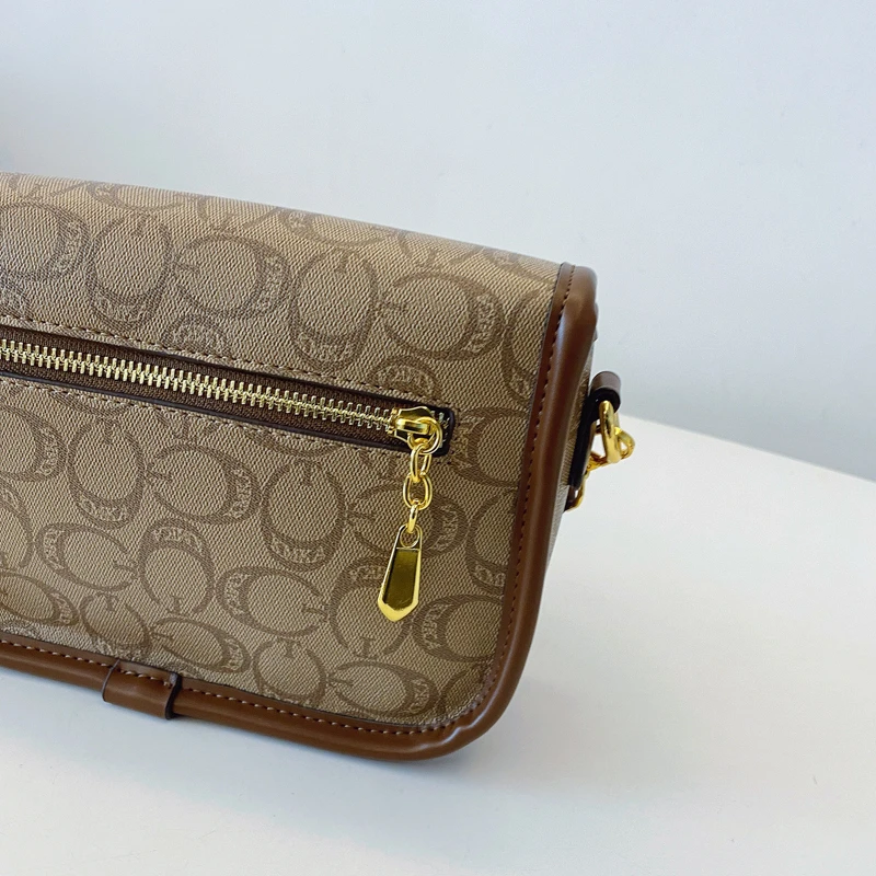 حقيبة كتف نسائية ذات علامة تجارية فاخرة حقيبة يد جلد نابا ناعمة بتصميم بسيط ومحفظة كروس للاستخدام اليومي #4