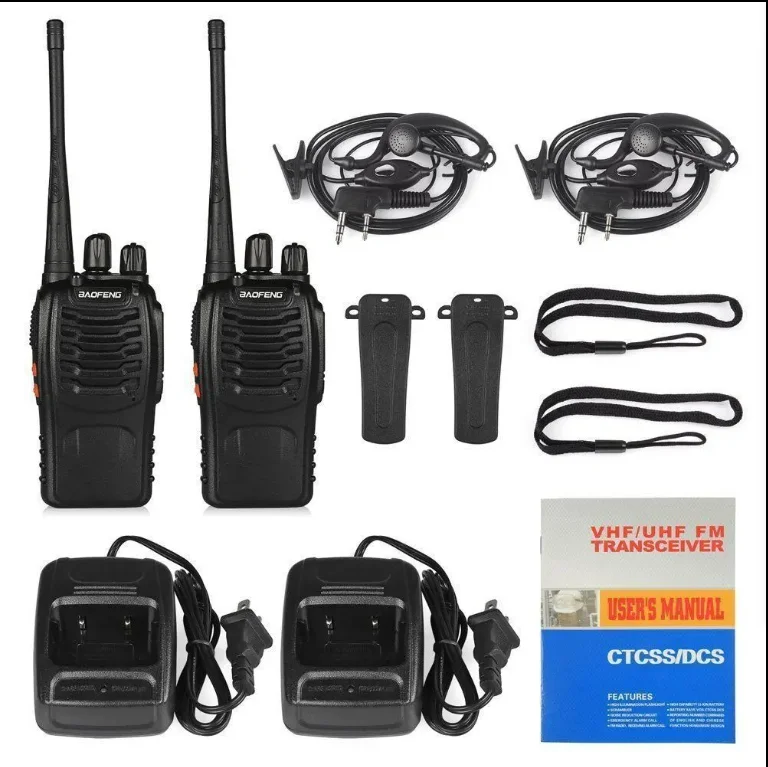 Walperforated Talkie BF 400 s walperforé talperforé de largo alcance Original Factory Long Range Ht Baofeng BF-888s radio bidirectionnelle 470-888 MHz UHF