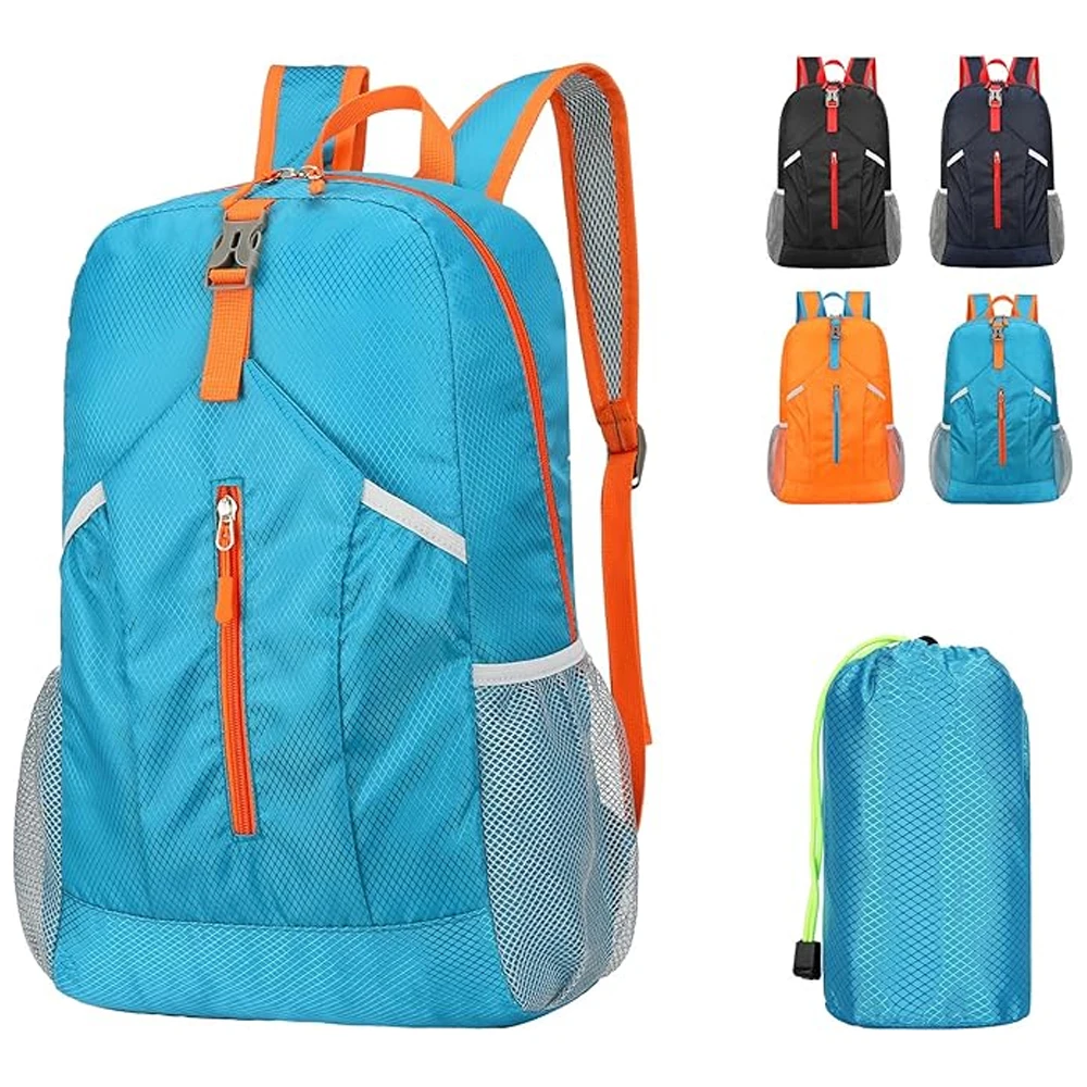 

All-in-One Outdoor Backpack Waterproof Foldable Lightweight Shoulder Bag 32L Packable Rucksack Camping Outdoor Hiking Daypack
