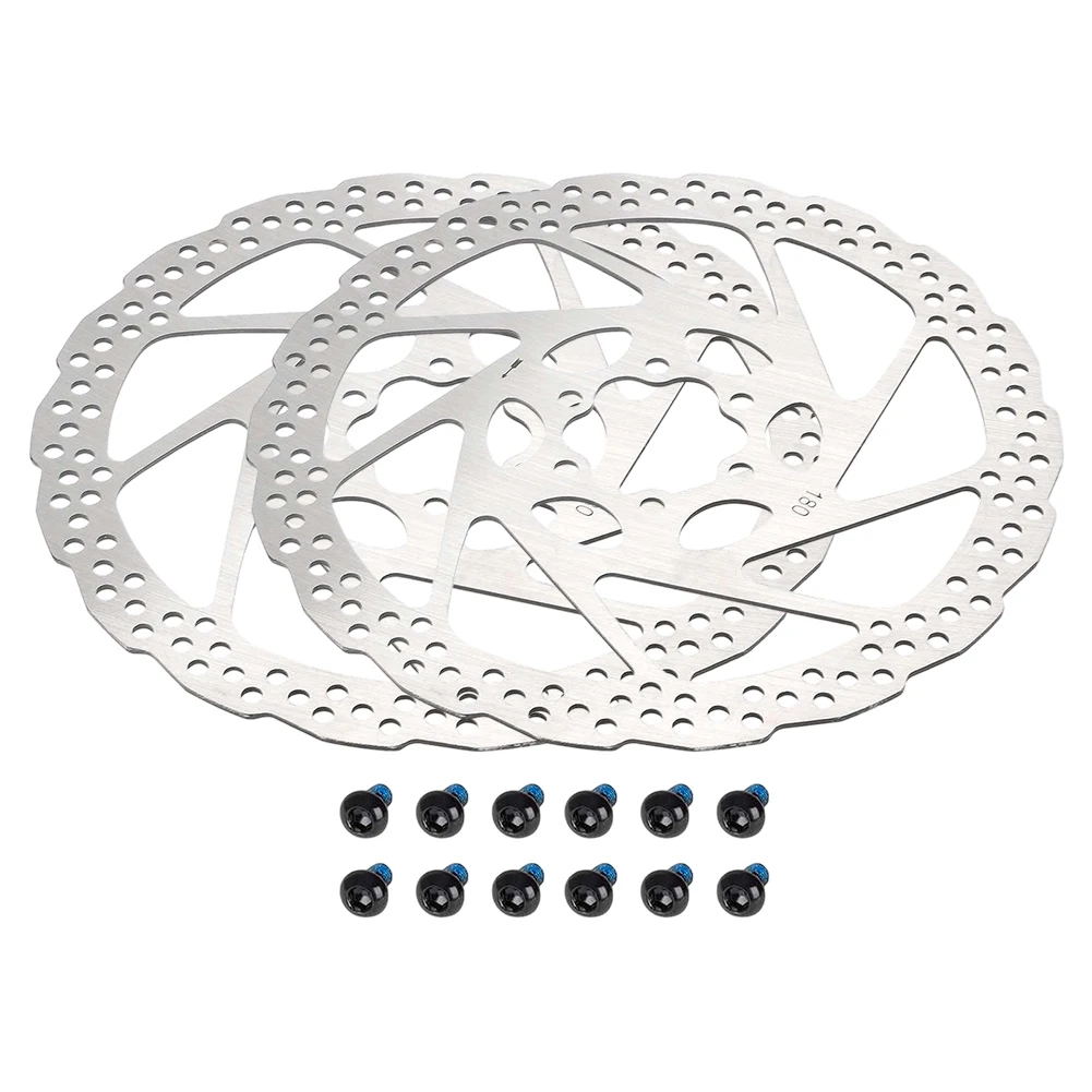 

Electric Scooter Brake For Rotor Disc 6 Hole Wave Edge 140mm 160mm 180mm Forged Steel for Reliable Braking Performance