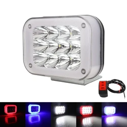 Motorcycle LED spotlight Headlights moto Flashing signal light Car additional headlight Work lights Strobe Spotlight waterproof